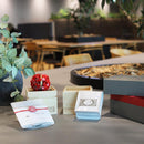 【ギフトセット】茶和花の鞠と煎茶のセット 紅梅 | 宇治茶とフラワーデザイン | 茶和花 京都宇治