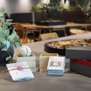 【ギフトセット】茶和花の鞠と煎茶のセット 白梅 | 宇治茶とフラワーデザイン | 茶和花 京都宇治