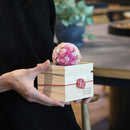 【ギフトセット】茶和花の鞠と煎茶のセット 桜 | 宇治茶とフラワーデザイン | 茶和花 京都宇治