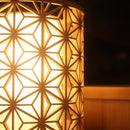 【ペンダントライト・照明】KUMIKO Pendant Light 01 麻の葉 | 京指物 | 村山木工 (大型配送料2,500円)