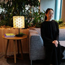 【スタンドライト・照明】KUMIKO Stand Light 01 麻の葉 | 京指物 | 村山木工 (大型配送料2,500円)