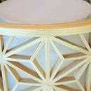 【スタンドライト・照明】KUMIKO Stand Light 02 麻の葉 | 京指物 | 村山木工 (大型配送料2,500円)