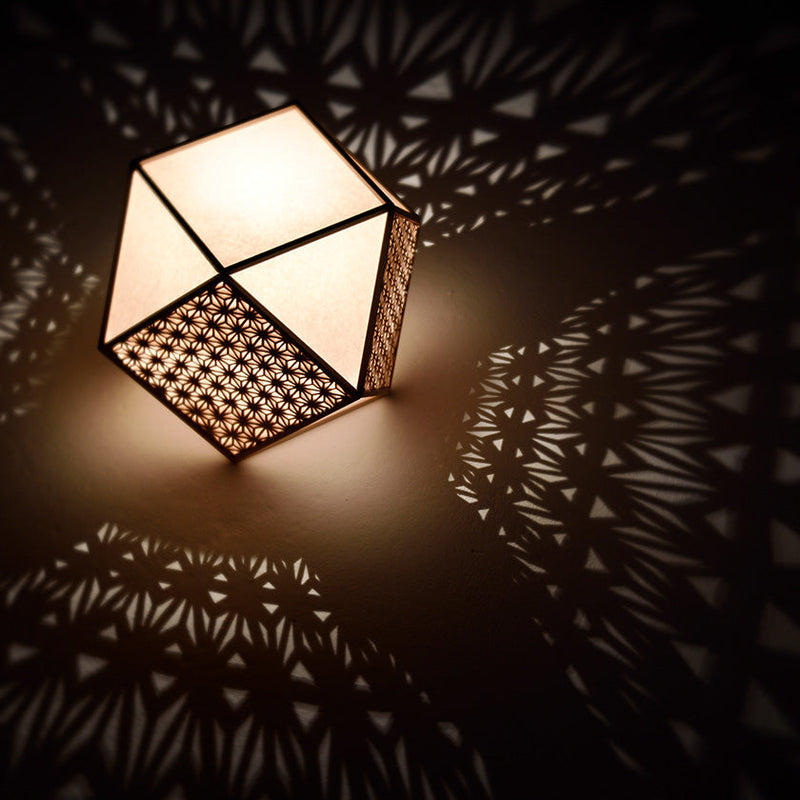 【ペンダントライト・照明】KIRIKO Pendant Light 麻の葉 (S-Lサイズ) | 京指物 | 村山木工