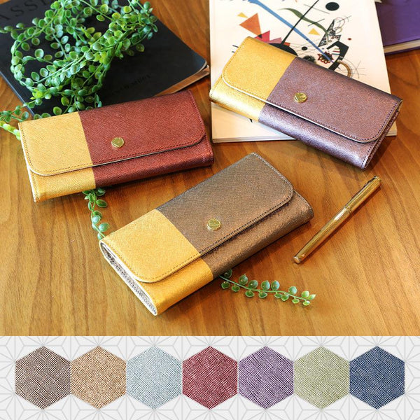 【長財布】DAYBREAK 京都の金箔押し仕上げ | 金箔押 | GOLDREAM KYOTO