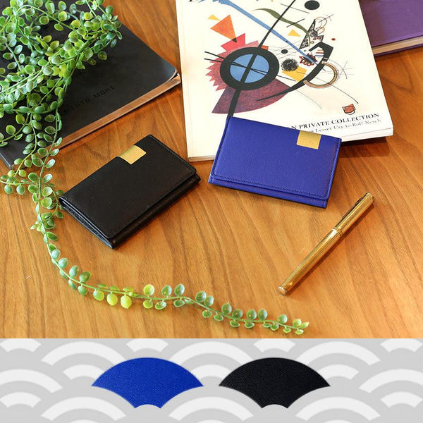 【カードケース 】BYOBU 京都の金箔押し仕上げ | 金箔押 | GOLDREAM KYOTO