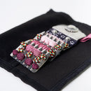 【お守り】錺小鎧® Mini 銀古美色 紫裾濃縅 | 美術甲冑| Kyoto Armor