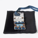 【お守り】錺小鎧® Mini 銀古美色 紺裾濃縅 | 美術甲冑| Kyoto Armor