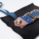 【お守り】錺小鎧® Mini 銅古美色 鉄紺縅 | 美術甲冑| Kyoto Armor