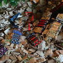 【お守り】錺小鎧® Mini 本金箔 朱赤糸縅 | 美術甲冑| Kyoto Armor