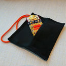 【お守り】錺小鎧® Mini 本金箔 朱赤糸縅 | 美術甲冑| Kyoto Armor