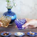 【フリーグラス】フリーカップ (黄) | 薩摩切子 | satuma