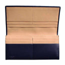 【長財布】小銭入無 (藍) | 松阪牛革 | バンビ