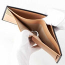 【財布】二折 小銭入有 (藍) | 松阪牛革 | バンビ