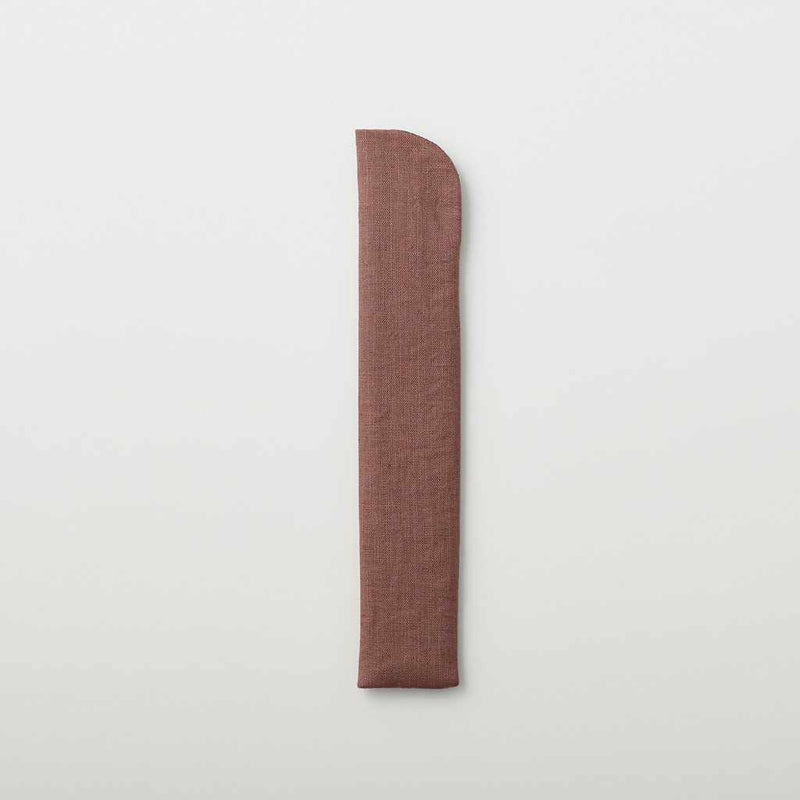 【扇子袋】茶 男持用 (長さ23cmまで) | 京扇子 | 大西常商店