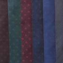 【ネクタイ】温かな臙脂 オリジナルロゴ | 国産シルク | SHAKUNONE (贈答用の紙袋付き)