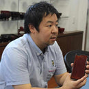 【カードケース】土直漆器 うるしの名刺入れ VYAC CARD CASE 青海波 | 越前漆器 | 匠市