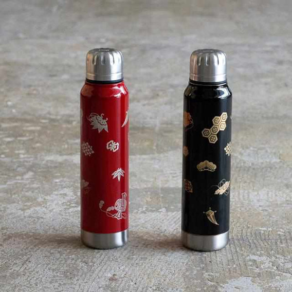 匠市『【アンブレラボトル】thermo mug × 土直漆器 うるし宝尽くし』