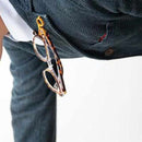 【ピンバッチ】ラペルピン・メガネホルダーになるピンバッチ megane pin (レッド) | 鯖江の眼鏡 | 匠市