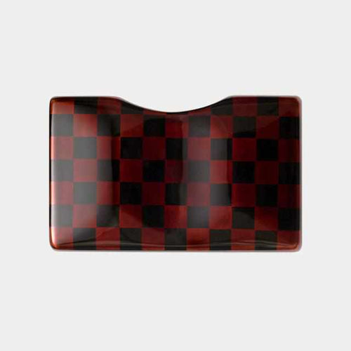 【カードケース】土直漆器 うるしの名刺入れ VYAC CARD CASE 市松 | 越前漆器 | 匠市