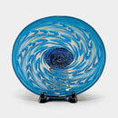 【大皿】津軽海峡 楕円 | 津軽びいどろ | 北洋硝子 (アデリア)