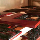 【輪島塗】楽 KOKEMUSU 漆スクリーン 山脈シリーズ (4点)