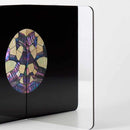 【嵯峨螺鈿】野村 スタンドミラー Vison-Visu_big (白蝶貝＆鮑貝)