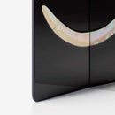 【嵯峨螺鈿】野村 スタンドミラー Vison-Visu_small (夜光貝)