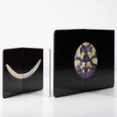 【嵯峨螺鈿】野村 スタンドミラー Vison-Visu_big (白蝶貝＆鮑貝)