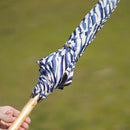 【日傘】スター ブルー (栗木)｜手捺染｜手捺染