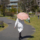 【日傘】スター オレンジ (竹)｜手捺染