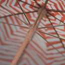 【日傘】スター オレンジ (竹)｜手捺染