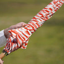 【日傘】スター オレンジ (竹)｜手捺染