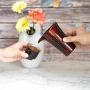 【ぐい吞】羽反 内銀 | 八雲塗