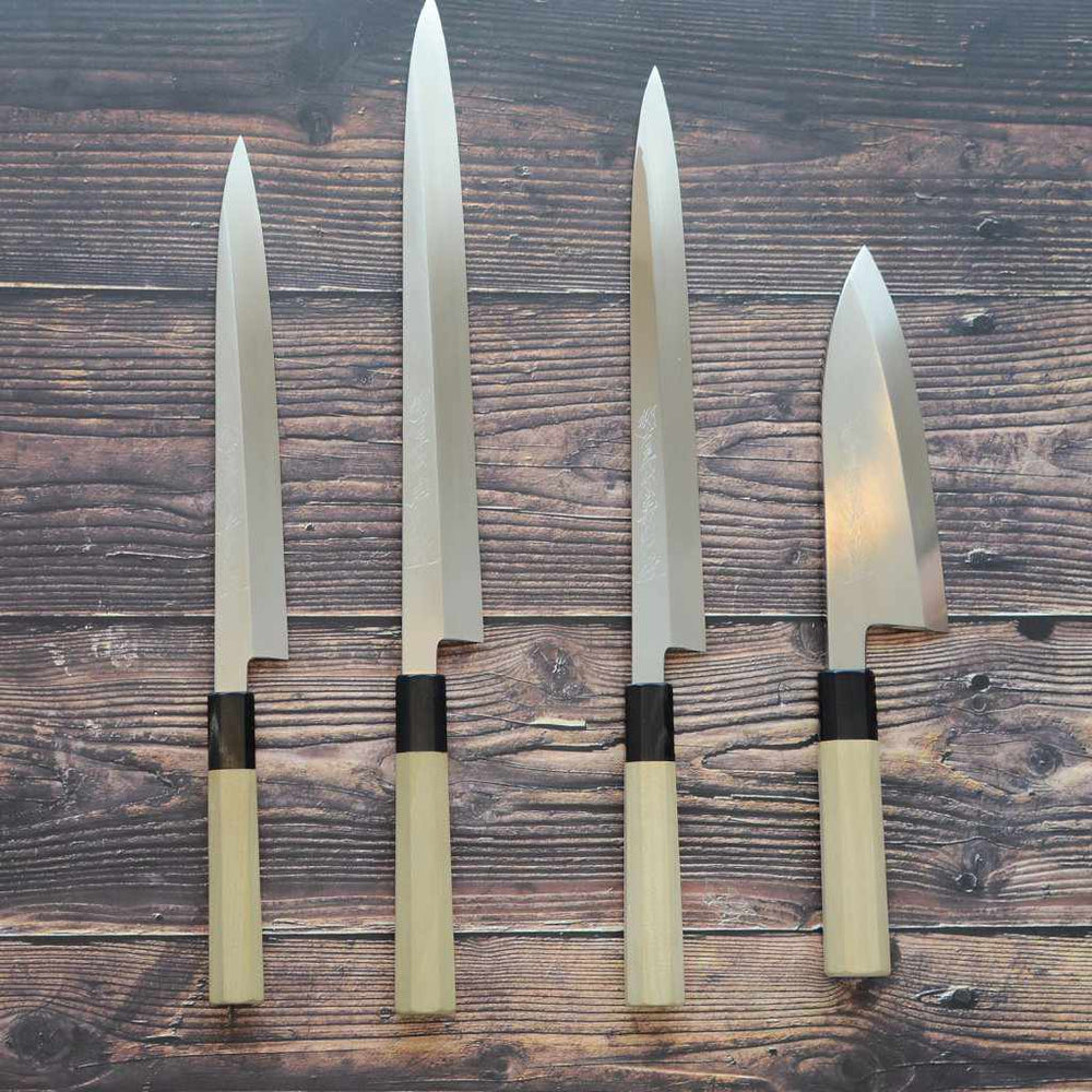 守勝 柳刃包丁 240mm 未使用品 刺身包丁 和包丁 片刃 柳刃包丁｜240mm INOX本焼 | 堺刃物 | 山脇刃物製作所 ｜BECOS