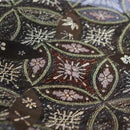 【お皿】 ORI-ZARA (華七宝) ブラック｜西陣織